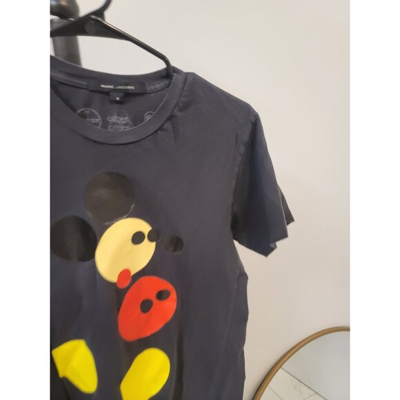 Marc Jacobs Damien Hirst ~ Mickey Mouse Disney T-Shirt - Small - Pre Owned 2014 - Picture 2 of 6